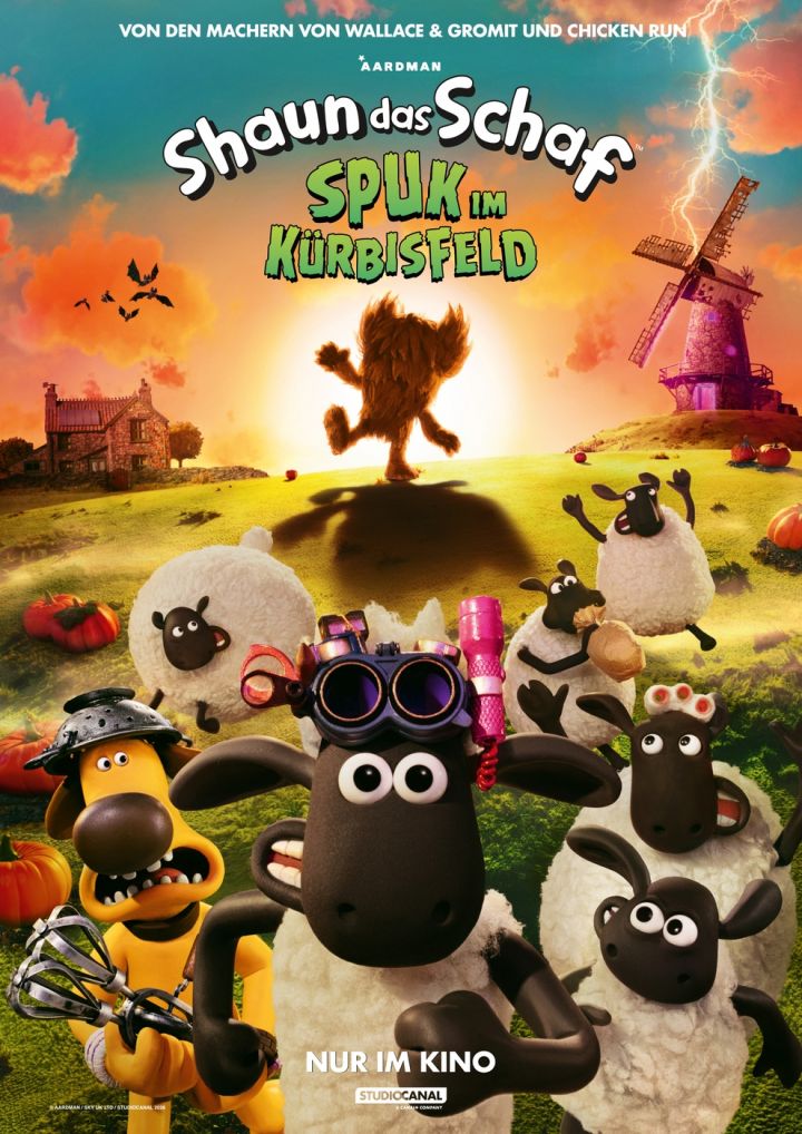 Vorpremiere: Shaun das Schaf - Spuk im Kürbisfeld im Kino Ahlen